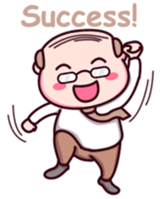 My Bald Boss sticker #9047531