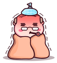 My Bald Boss sticker #9047532