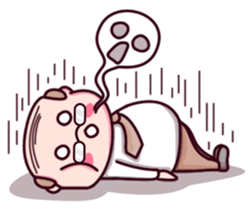 My Bald Boss sticker #9047535