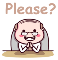 My Bald Boss sticker #9047543