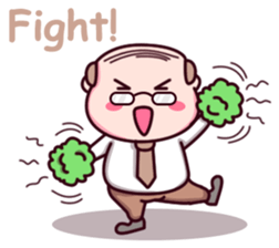 My Bald Boss sticker #9047545