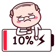 My Bald Boss sticker #9047546