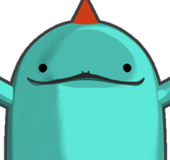 Blue Dragon(3D) sticker #9047569