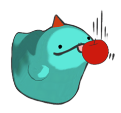 Blue Dragon(3D) sticker #9047582