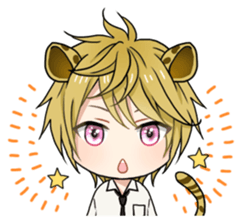 Half Animal Boys sticker #9047634