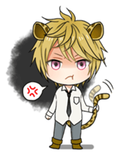 Half Animal Boys sticker #9047649