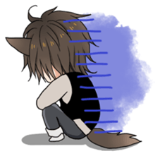 Half Animal Boys sticker #9047659