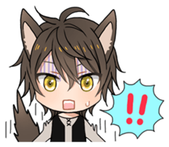 Half Animal Boys sticker #9047662