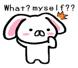 Reply of lop-eared rabbit TAREMIN! sticker #9047716