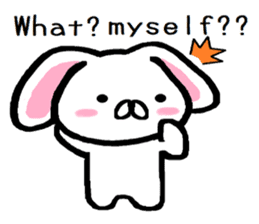 Reply of lop-eared rabbit TAREMIN! sticker #9047716