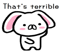 Reply of lop-eared rabbit TAREMIN! sticker #9047718