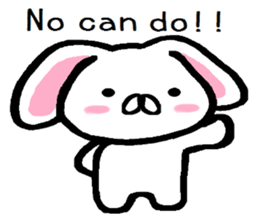 Reply of lop-eared rabbit TAREMIN! sticker #9047724