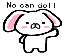 Reply of lop-eared rabbit TAREMIN! sticker #9047724