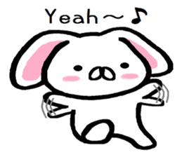 Reply of lop-eared rabbit TAREMIN! sticker #9047731