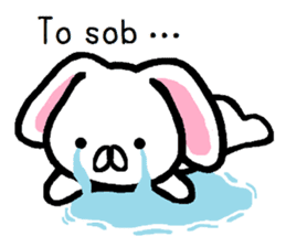 Reply of lop-eared rabbit TAREMIN! sticker #9047733