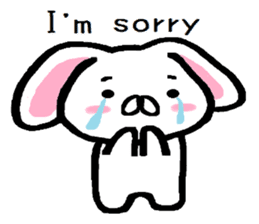 Reply of lop-eared rabbit TAREMIN! sticker #9047739