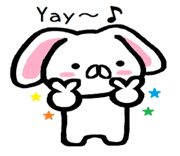 Reply of lop-eared rabbit TAREMIN! sticker #9047740