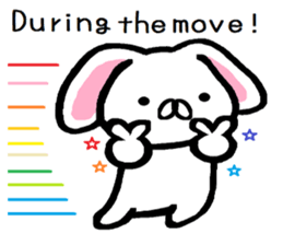 Reply of lop-eared rabbit TAREMIN! sticker #9047741