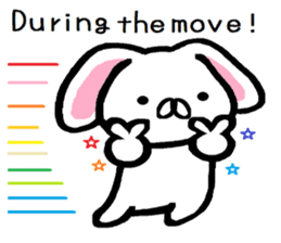 Reply of lop-eared rabbit TAREMIN! sticker #9047741