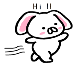 Reply of lop-eared rabbit TAREMIN! sticker #9047744