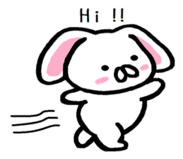 Reply of lop-eared rabbit TAREMIN! sticker #9047744