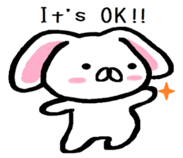 Reply of lop-eared rabbit TAREMIN! sticker #9047745