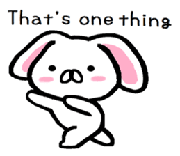 Reply of lop-eared rabbit TAREMIN! sticker #9047748