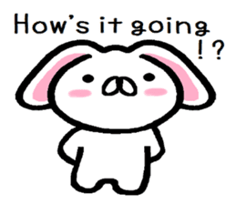 Reply of lop-eared rabbit TAREMIN! sticker #9047750