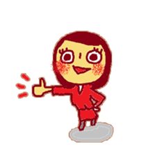 Solaco,The Cabin crew RED sticker #9047885