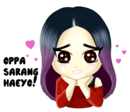 Rose Chibi sticker #9048120