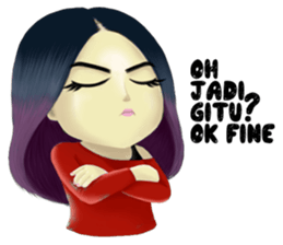 Rose Chibi sticker #9048126