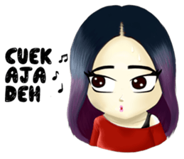 Rose Chibi sticker #9048135