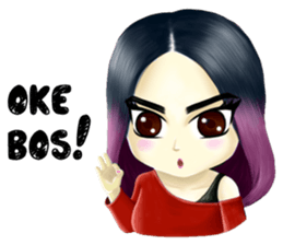 Rose Chibi sticker #9048136