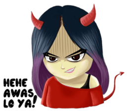 Rose Chibi sticker #9048138