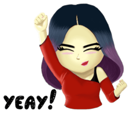 Rose Chibi sticker #9048140