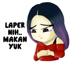 Rose Chibi sticker #9048151