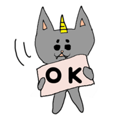 Ogre rabbit sticker #9048744