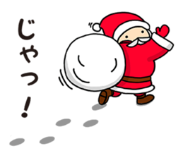 Standard Santa Claus sticker #9049225