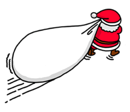Standard Santa Claus sticker #9049226