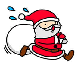 Standard Santa Claus sticker #9049228
