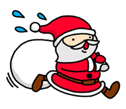 Standard Santa Claus sticker #9049228