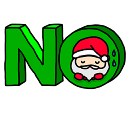 Standard Santa Claus sticker #9049230
