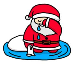 Standard Santa Claus sticker #9049239