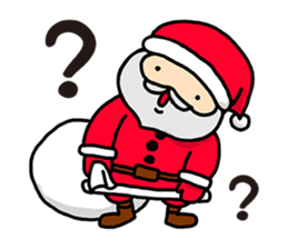 Standard Santa Claus sticker #9049245