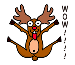 Standard Santa Claus sticker #9049249