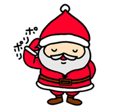 Standard Santa Claus sticker #9049251