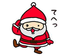 Standard Santa Claus sticker #9049252