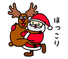 Standard Santa Claus sticker #9049254