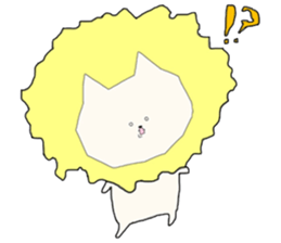 Kitty Like a Lion sticker #9049258