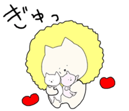 Kitty Like a Lion sticker #9049262